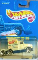 Hot Wheels - Kenworth Big Rig (1790) White [Blister Cracked].