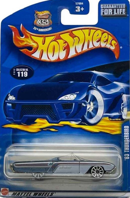 TB Hot Wheels - 63 Thunderbird (57094). - Image 1