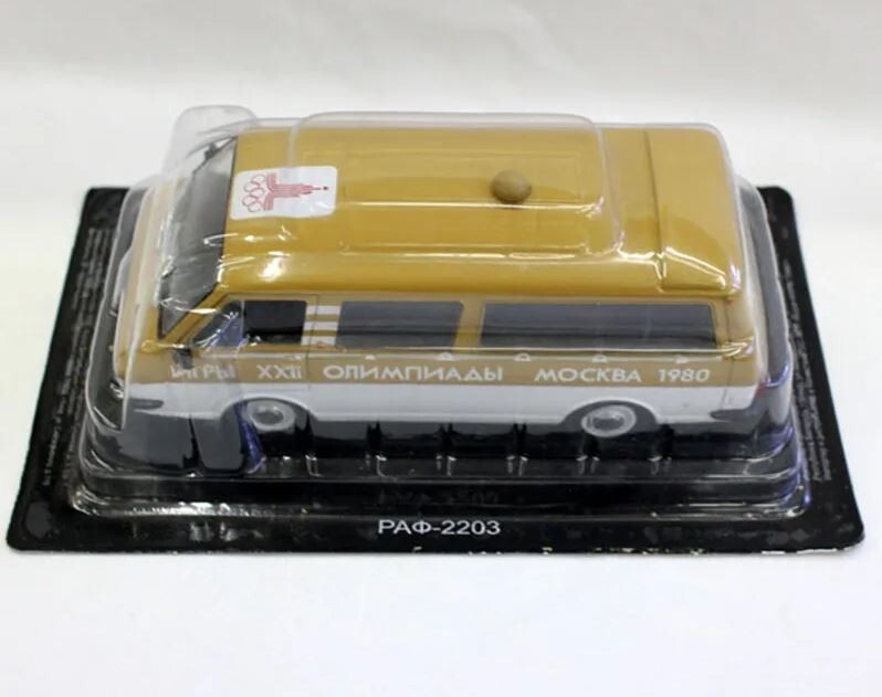 Van RAF 2203 VAN 1980 MOSCOW XXII OLYMPIC GAMES FLAME ESCORT CAR MODEL (Scale 1/43) - Image 1