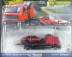 Hot Wheels Team Transport - Toyota AE86 Sprinter Trueno & Street Fleet (JBM40) [Imported].
