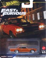 Hot Wheels Premium - Fast and Furious 1970 Custom Plymouth Road Runner (JBL87) [Imported].