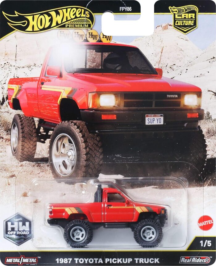 Hot Wheels Car Culture -Toyota Pickup Truck (JBK73) [Imported]. - Image 1