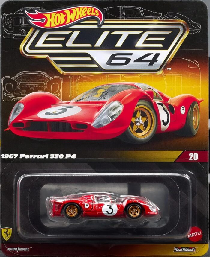Hot Wheels Elite 64 - 1967 Ferrari 330 P4. - Image 1