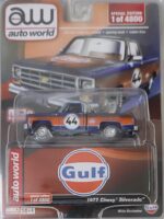 Auto world Gulf - 1977 Chevy Silverado (06540)