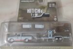 Greenlight Hitch & Tow - 1968 Chevrolet C10 Shortbed and Tandem Car Trailer (32270A)