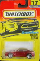 Matchbox Superfast # 17 - Ferrari 456 GT [Card Bent].