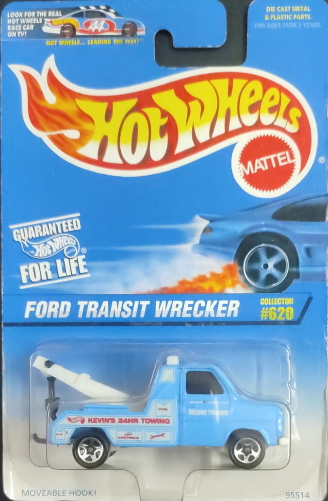 WhatsApp Image 2026-02-17 at 20.41.57 Hot Wheels - Ford Transit Wrecker (95514). - Image 1