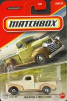 Matchbox - Dodge V Series Truck 1940 (JBP28).