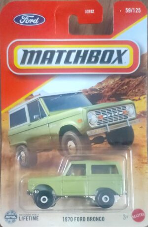 Matchbox - 1970 Ford Bronco (JBP32).