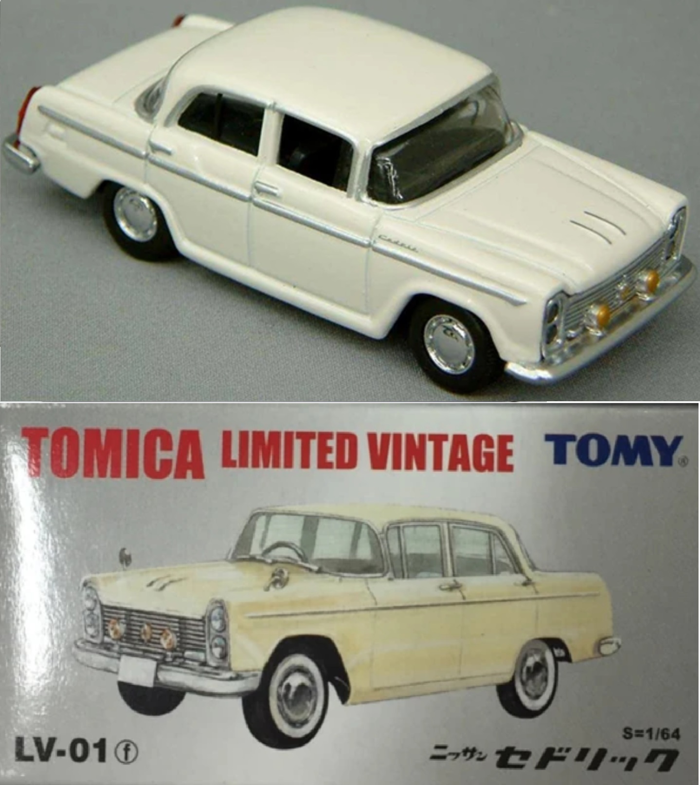 Cedricf Tomica Limited Vintage LV 01f - Nissan Cedric. - Image 1