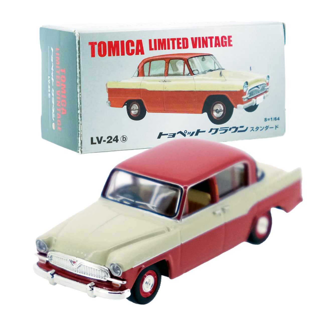 Crown Tomica Limited Vintage - Toyopet Crown (LV-24b). - Image 1