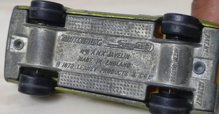 Matchbox Lesney Superfast - AMX Javelin. - Image 2