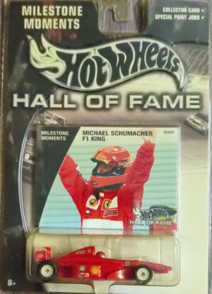 Hot Wheels Hall of Fame - Milestone Moments Michael Schumacher F1 King (B5935).