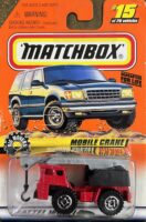 Matchbox - Mobile Crane (#15).