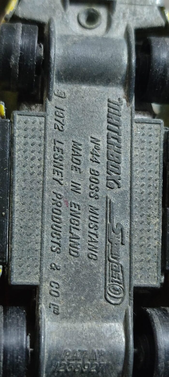 Matchbox Lesney Superfast - Boss Mustang. - Image 2