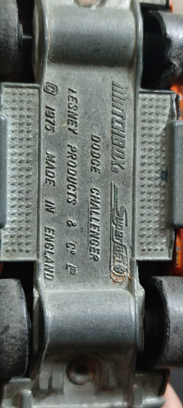 Matchbox Lesney Superfast - Dodge Challenger. - Image 2