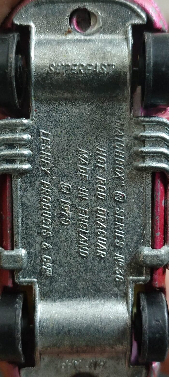 Matchbox Lesney Superfast - Hot Rod Draguar. - Image 2