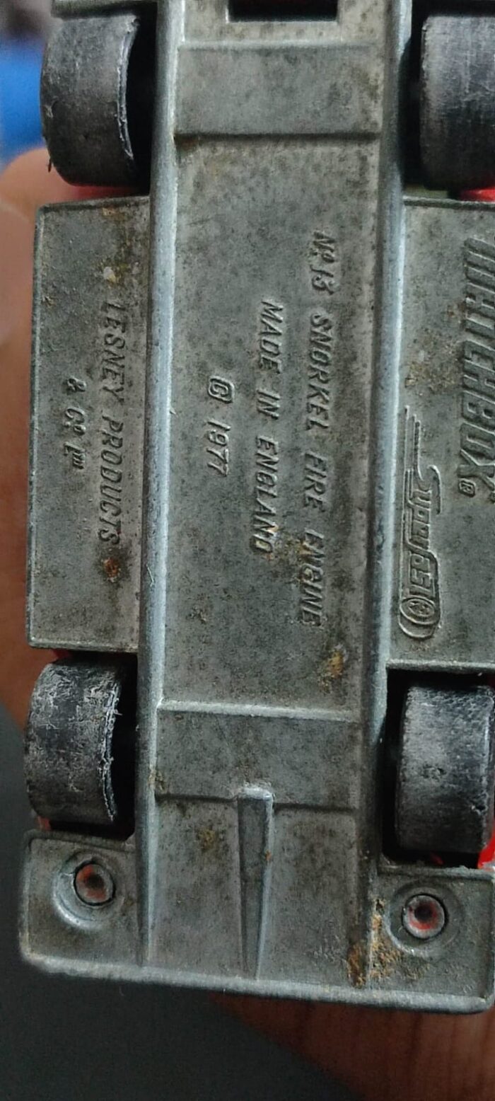 Matchbox Lesney Superfast - Snorkel Fire Engine. - Image 2