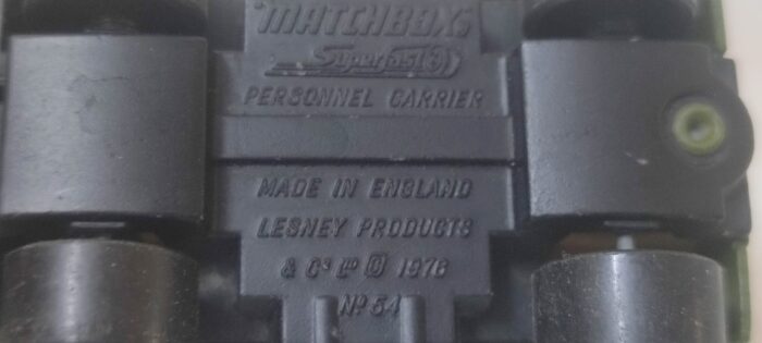 Matchbox Lesney Superfast - Personnel Carrier. - Image 2
