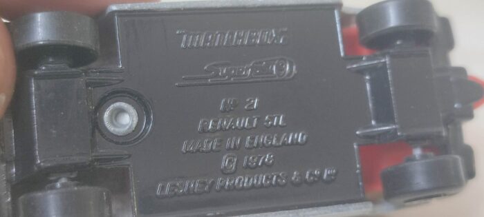 Matchbox Lesney Superfast - Renault 5TL. - Image 2