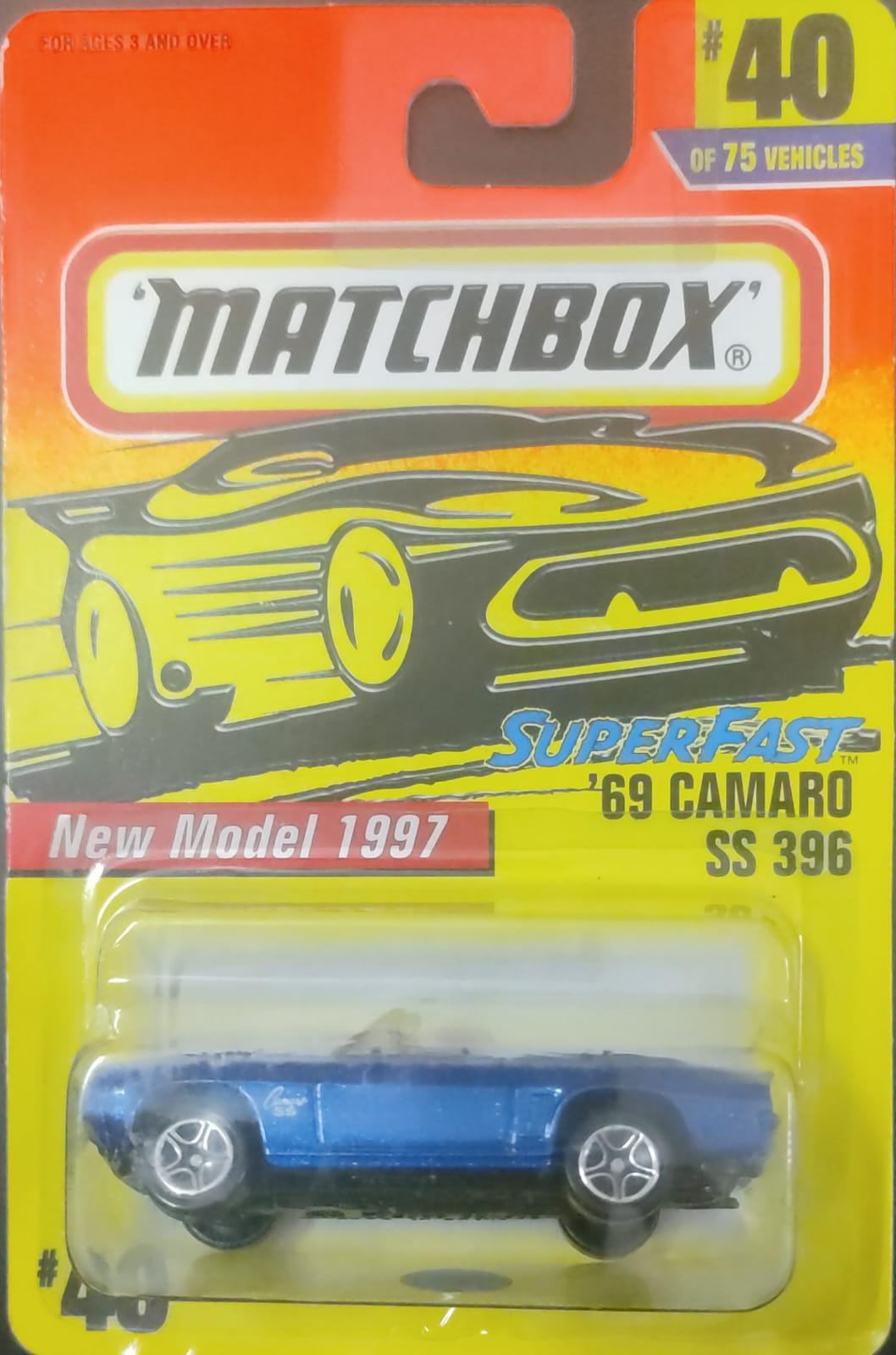 WhatsApp Image 2026-04-03 at 22.00.53 Matchbox Superfast # 40 - 69 Camaro SS 396. - Image 1