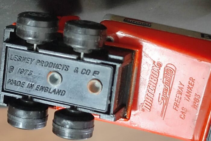 Matchbox Lesney Superfast - Freeway Gas Tanker. - Image 2