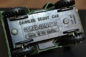 Corgi Juniors - Daimler Scout Car. - Image 2