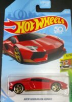Hot Wheels - Lamborghini Aventador Miura Homage (FJY02) [US Card].