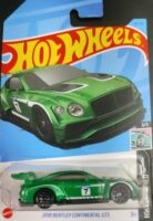 Hot Wheels - Bentley Continental GT3 2018 (HKH84) [Imported].