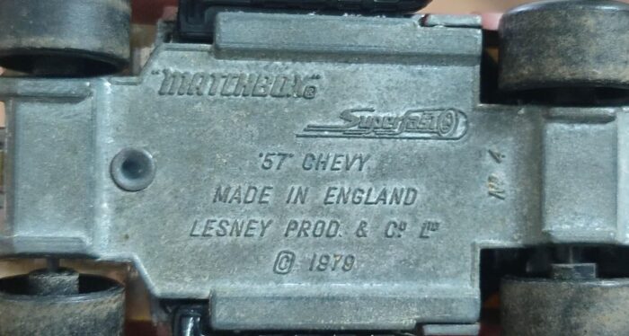 Matchbox Lesney Superfast No. 4 - 57 Chevy 1979. - Image 2