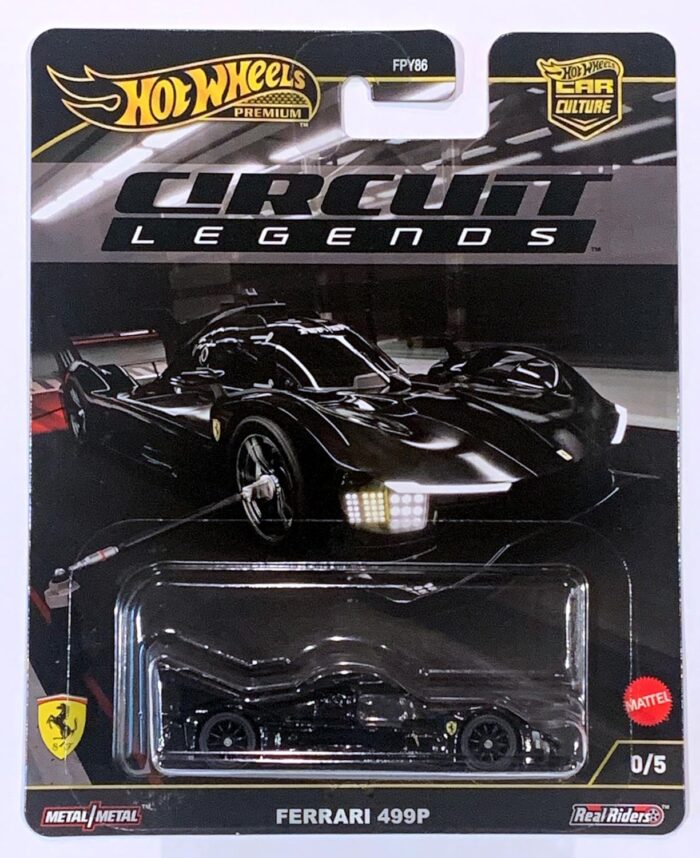 Hot Wheels Premium Circuit Legends - Ferrari 499P (JBK66) [Imported]. Chase Piece. - Image 1