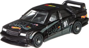 Hot Wheels Premium - Car Culture - Mercedes-Benz 190E 2.5-1.6 - Euro Speed - Black (Project Cars) - FLC18 - Image 2