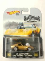 Hot Wheels Premium - Entertainment - 68 Corvette - Gas Monkey Garage - Golden