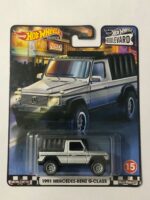 Hot Wheels Premium - Boulevard #15 - 1991 Mercedes-Benz G-Class - Silver - (GJT79)