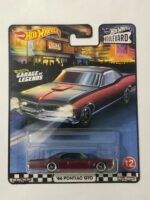 Hot Wheels Premium - Boulevard #12 - 66 Pontiac GTO - Red/Grey - (GJT81)