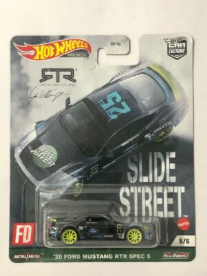 Hot Wheels Premium - Car Culture - Slide Street - Full set of 5 cars (Cards not mint) - Image 3