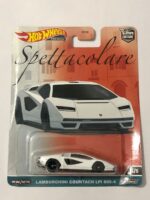 Hot Wheels Premium - Car Culture - Lamborghini Countach LPI 800-4 - Spettacolare - White - HKC40 (***card not mint***)