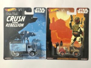 Hot Wheels Premium - Pop Culture - Star Wars - Combo of 2 Cars