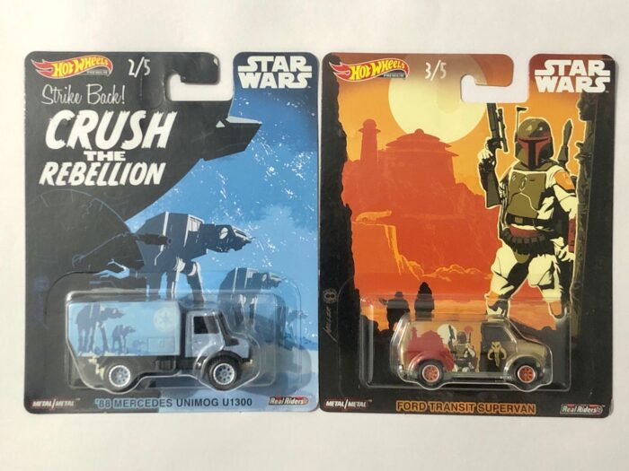 Hot Wheels Premium - Pop Culture - Star Wars - Combo of 2 Cars - Image 1