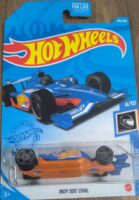 Hot Wheels - Indy 500 Oval F1 Car (GRY21) [US Card].