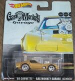Hot Wheels Premium - 68 Corvette Gas Monkey Garage (FYP61) [Card corner bent].
