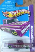 Hot Wheels - 62 Chevy Pickup (X1979).