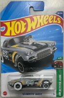 Hot Wheels Mainline - 62 Corvette Gasser - JBB08 - Grey