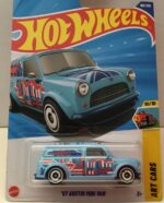 Hot Wheels Mainline - 67 Austin Mini Van - JBB68 - Blue