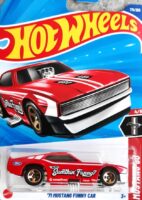 Hot Wheels Mainline - 71 Mustang Funny Car - JBB04 - Red