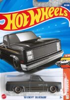 Hot Wheels Mainline - 83 Chevy Silverado - JMT29 - Dark Grey
