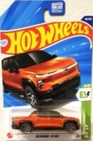 Hot Wheels Mainline - Silverado EV RST - JBB64 - Orange