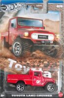 Hot Wheels Silver Series - Toyota Land Cruiser - JCB73 - Red