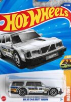 Hot Wheels Mainline - Volvo 240 Drift Wagon - JBB40 - Silver