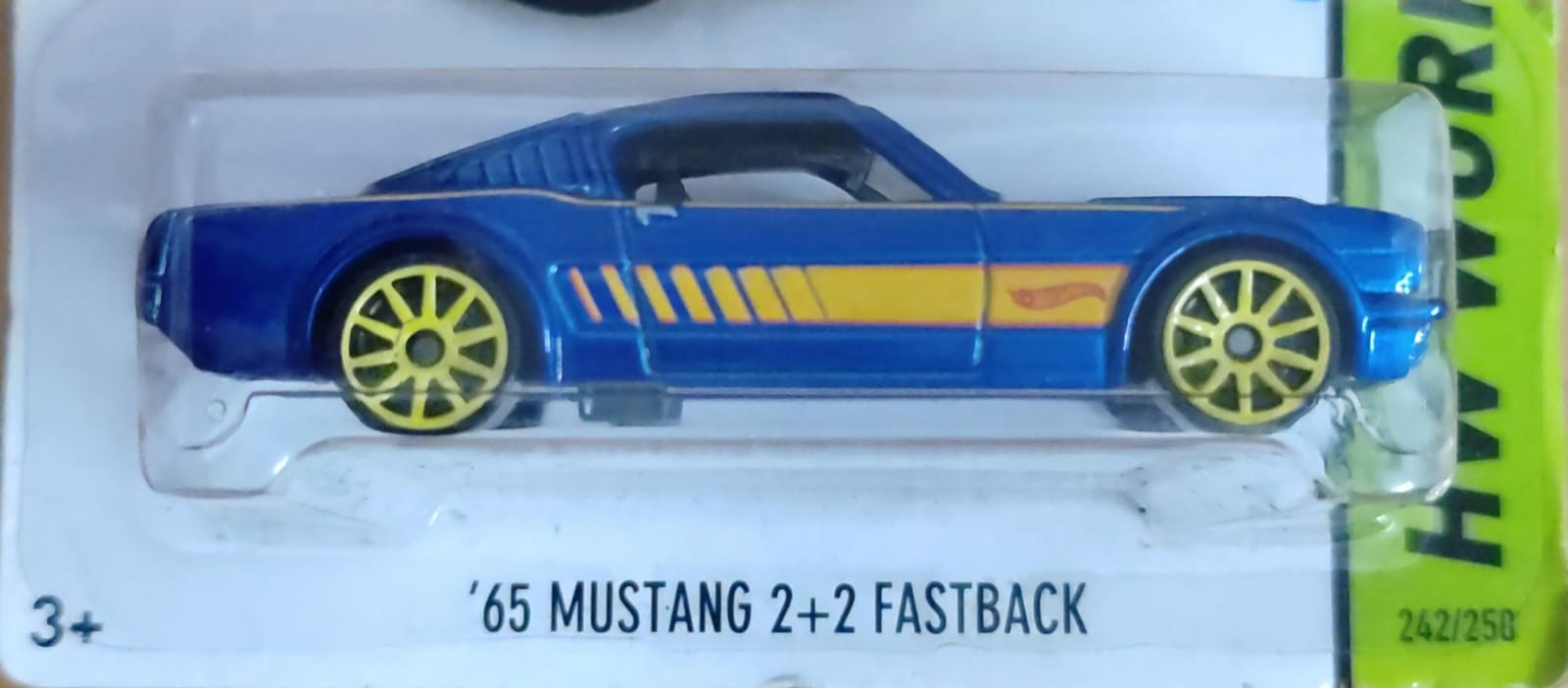WhatsApp Image 2026-08-06 at 9.17.02 PM Hot Wheels - '65 Mustang 2+2 Fastback (Cut Card) - Image 1